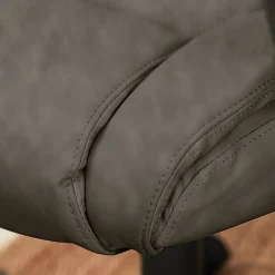 Serta Hannah II Bonded Leather Executive Chair, Gray (43672A)