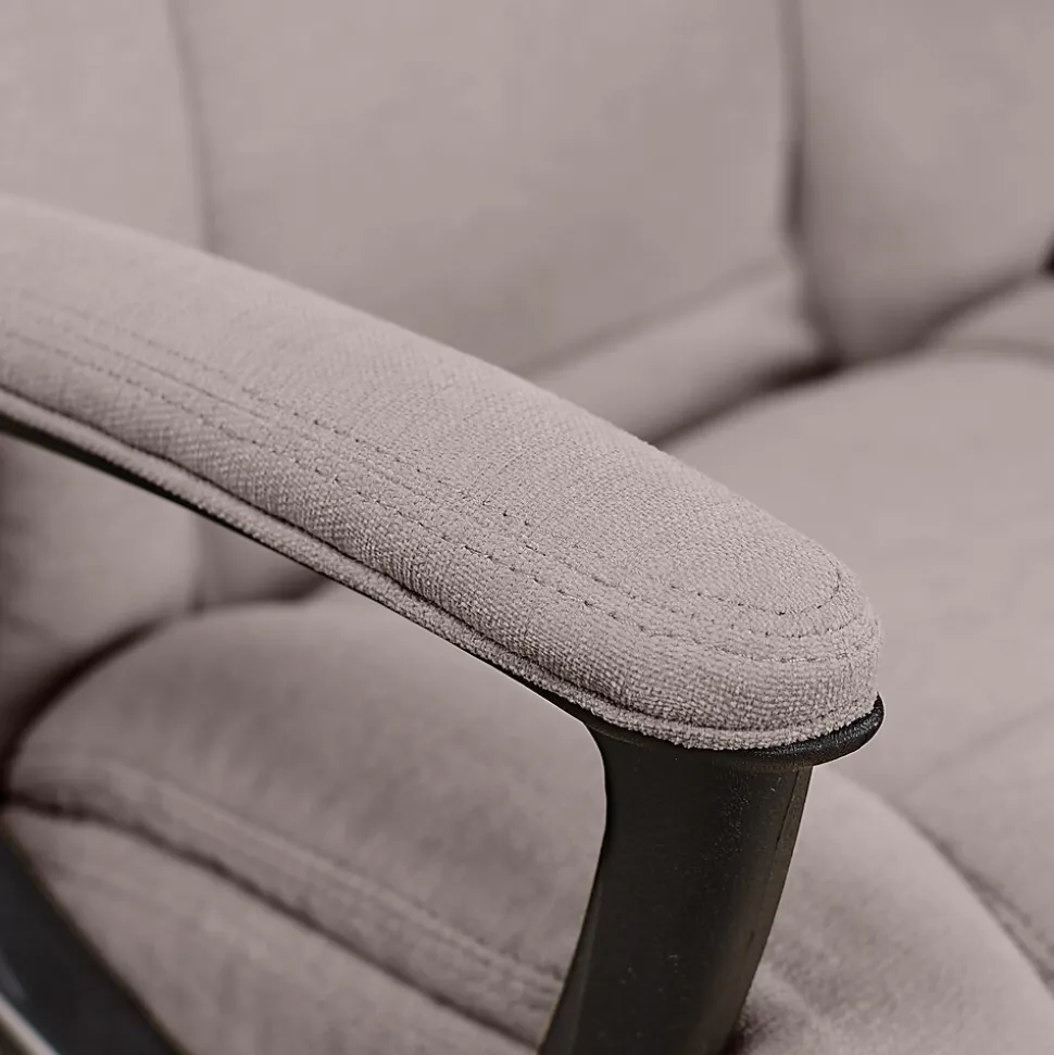 Serta Hannah II Fabric Executive Chair, Gray (43672D)