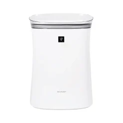 Sharp Plasmacluster True HEPA Console Air Purifier, 3-Speed, White (FP-K50UW)
