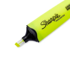 Sharpie Clear View Tank Highlighter, Chisel Tip, Yellow, 3/Pack (1904613/2128219)