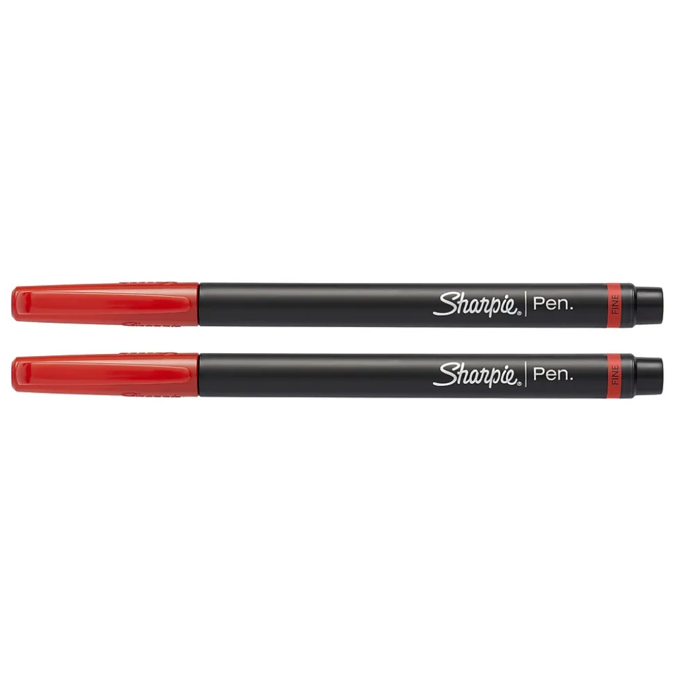 Sharpie Felt Pen, Fine Point, Red Ink, Dozen (1742665)