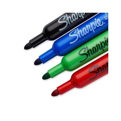 Sharpie Flip Chart Water Based Marker, Bullet Tip, Assorted, 4/Pack (22474)