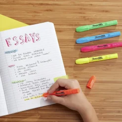 Sharpie Gel Stick Highlighter, Bullet Tip, Assorted, 5/Pack (1803277)