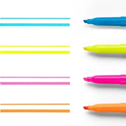Sharpie Highlighter, Chisel Point, Assorted, 4/Pack (27174)
