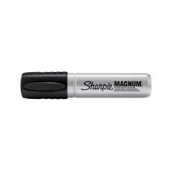 Sharpie Magnum Permanent Markers, XL Chisel Tip, Black, 72/Pack (44001)