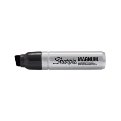 Sharpie Magnum Tank Permanent Marker, Chisel Tip, Black, 12/Pack (44001A)