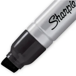 Sharpie Magnum Tank Permanent Marker, Chisel Tip, Black, 12/Pack (44001A)