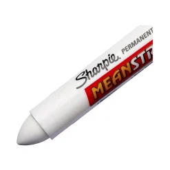 Sharpie Mean Streak Permanent Marker, Bullet Tip, White (85018)