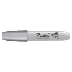 Sharpie Metallic Permanent Markers, Chisel Tip, Silver/Gold/Bronze, 3/Pack (2089609)