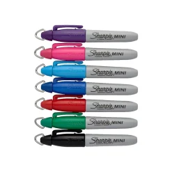 Sharpie Mini Permanent Markers, Fine Tip, Assorted, 72/Pack (35111)
