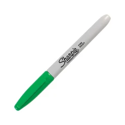 Sharpie Permanent Marker, Fine Tip, Green (30004)