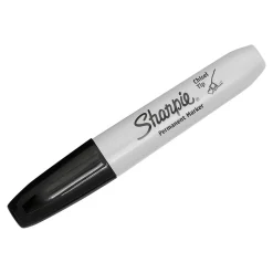 Sharpie Permanent Markers, Chisel Tip, Black, 36/Pack (2083007)
