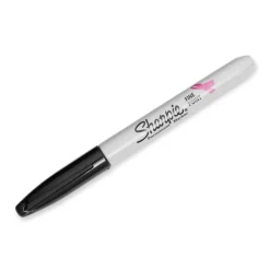 Sharpie Pink Ribbon Permanent Markers, Fine Tip, Black (1801743)