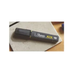 Sharpie PRO Permanent Markers, Chisel Tip, Black, 12/Pack (2018326A)