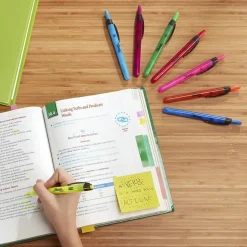 Sharpie Retractable Highlighter, Chisel Tip, Assorted, 5/Pack (28175PP)