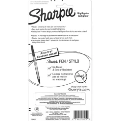 Sharpie Retractable Highlighter, Chisel Tip, Assorted, 5/Pack (28175PP)