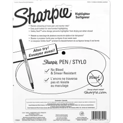 Sharpie Retractable Highlighter, Chisel Tip, Assorted, 8/Pack (28101)