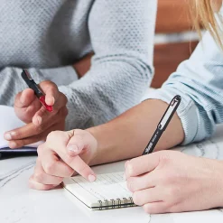 Sharpie Rollerball Pen, Arrow Point Pen for Bold Lines, Black Ink, Dozen (2101305)