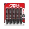 Sharpie S-Gel Retractable Gel Pens, Medium Point, 0.7mm, Assorted Ink, Dozen (2096153)