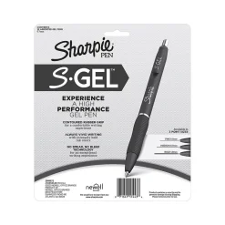 Sharpie S-Gel Retractable Gel Pens, Medium Point, 0.7mm, Assorted Ink, Dozen (2096153)