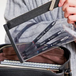 Sharpie S-Gel Retractable Gel Pens, 0.38 mm, Ultra Fine Point, Black Ink, Dozen (2140521)