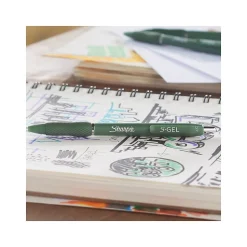 Sharpie S-Gel Retractable Gel Pen, Medium Point, 0.7mm, Black Ink, 4/Pack (2195731)