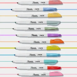 Sharpie S-Note Creative Marker, Chisel Tip, Assorted, Dozen (2117329/2158060)