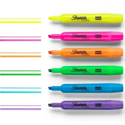 Sharpie Tank Highlighter, Chisel Tip, Assorted, Dozen (25145)
