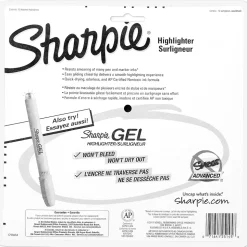 Sharpie Tank Highlighter, Chisel Tip, Assorted, Dozen (25145)