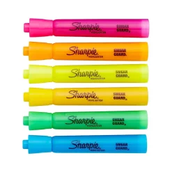 Sharpie Tank Highlighters, Chisel Tip, Assorted Colors, 20/Pack (25018)