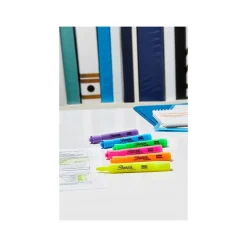 Sharpie Tank Highlighters, Chisel Tip, Assorted Colors, 20/Pack (25018)