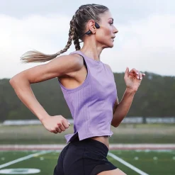 Shokz OpenRun Pro Premium Bone-Conduction Headphones with Microphones, Black (VXLS810STBKUS)