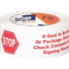 Shurtape HP 240 Packing Tape, 1.88" x 109.36 yds., White/Red, 36/Carton (124152)