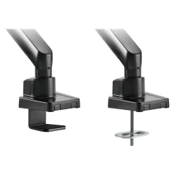 SIIG Aluminum Mechanical Spring Slim Monitor Arm - Single, Up to 32