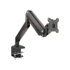 SIIG Single Monitor Heavy-Duty Premium Gas Spring Desk Mount - 17" to 35" Mounting kit, Up, Black (CE-MT2Z11-S1)