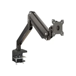 SIIG Single Monitor Heavy-Duty Premium Gas Spring Desk Mount - 17" to 35" Mounting kit, Up, Black (CE-MT2Z11-S1)