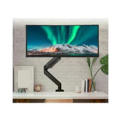 SIIG Single Monitor Heavy-Duty Premium Gas Spring Desk Mount - 17