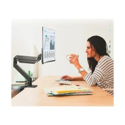 SIIG Single Monitor Heavy-Duty Premium Gas Spring Desk Mount - 17