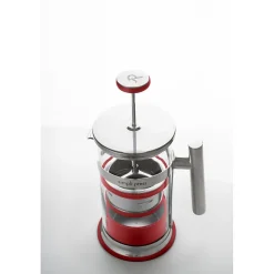 Simpli Press 34-Ounce Coffee Press, Red (SIM34ORED)