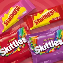 Skittles & Starburst Fun-Size Variety Pack, 104.4 oz. (220-00768)