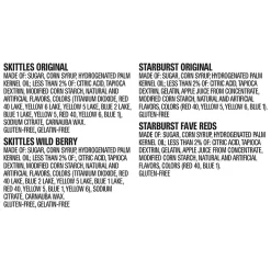 Skittles & Starburst Fun-Size Variety Pack, 104.4 oz. (220-00768)
