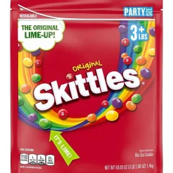 Skittles Original Fruit Flavored Candy, 50 oz. (WMW28092)