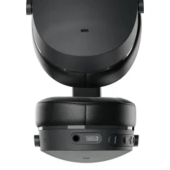 Skullcandy Hesh Wireless Active Noise-Canceling Over-Ear Headphones with Microphone, Bluetooth, True Black (S6HHW-N740)