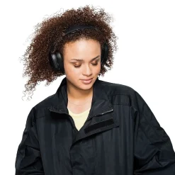 Skullcandy Hesh Wireless Active Noise-Canceling Over-Ear Headphones with Microphone, Bluetooth, True Black (S6HHW-N740)