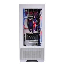 Skytech Azure 2 Gaming Desktop, AMD Ryzen 7-5700, 16GB RAM, 1TB SSD, NVIDIA RTX3050 Graphics, White