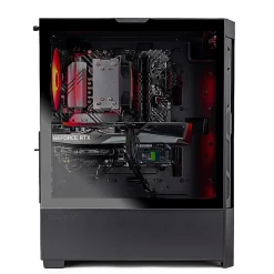 Skytech Blaze 4 Mini Gaming Desktop, Ryzen 7 5700, 16GB RAM, 2TB NVMe Solid State Drive, NVIDIA RTX 3050, Black