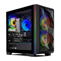 Skytech Chronos Mini Gaming Desktop, Intel i7-11700F, 16GB RAM, 1 TB SSD, NVIDIA GeForce RTX 3050, Windows 11, Black