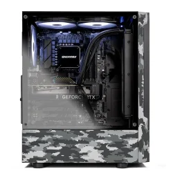 Skytech Ghost Gaming Desktop, Intel Core i5-13400F, 16GB RAM, 1TB SSD, NVIDIA GeForce RTX 4060Ti, Windows 11, Black Camo