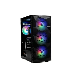 Skytech Storm Gaming Desktop, AMD Ryzen 5 5600G, 16GB RAM, 1TB SSD, Intel Arc A380 Graphics, Black