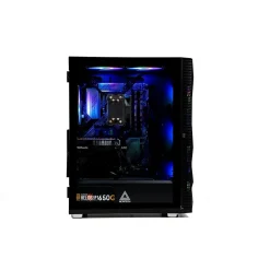 Skytech Storm Gaming Desktop, AMD Ryzen 5 5600G, 16GB RAM, 1TB SSD, Intel Arc A380 Graphics, Black